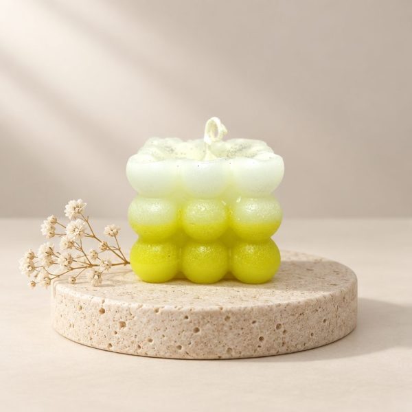 Scented Candle bubble scented