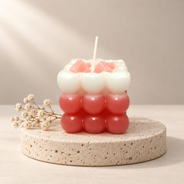 Scented Candle bubble scented