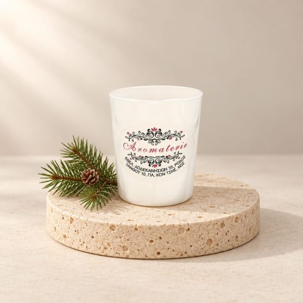 Scented Candle in mug with Christmas melts