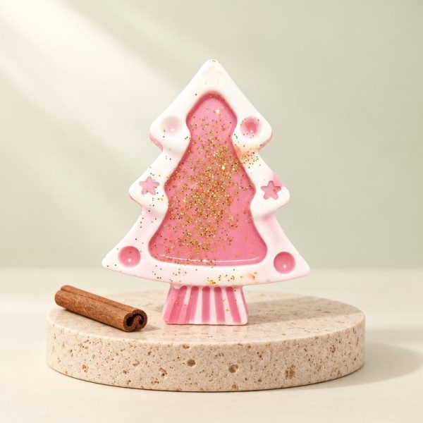 Soap Christmas tree red