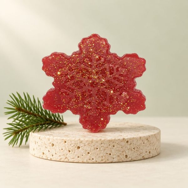 Soap snowflake