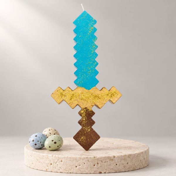Easter Easter candle sword Minecraft 3D