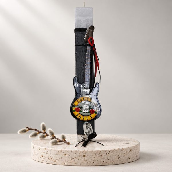 Easter Candle guitar Guns N’ Roses