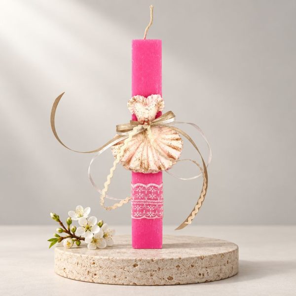 Easter Candle scented with scented soap ballerina
