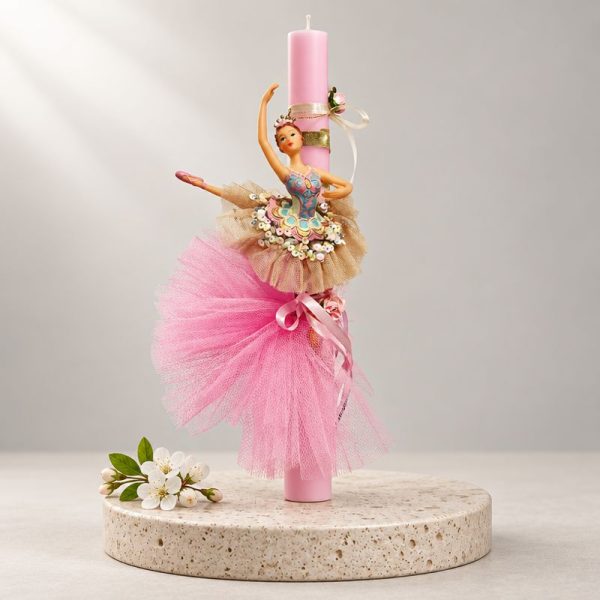 Easter Candle ballerina
