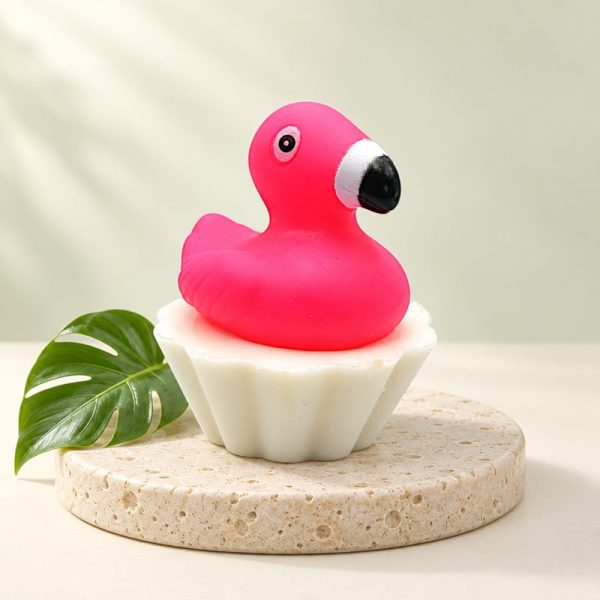 Soap Cup Cake flamingo
