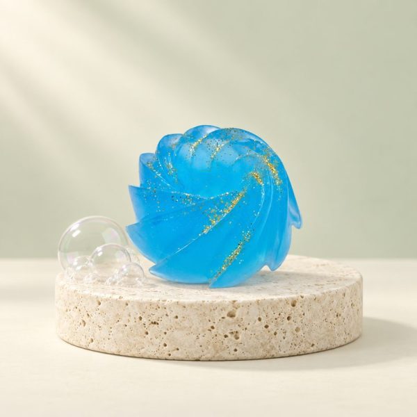 Soap light blue jelly scented Summer love