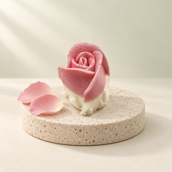 Soap two-tone rose