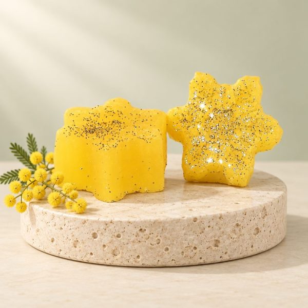 Soap yellow little stars